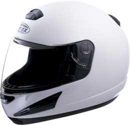 G-max gm38 motorcycle helmet white small