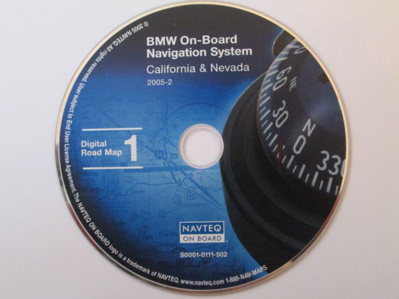 2001 2002 2003 bmw 3 5 7 series x5 navigation cd california nevada disc 1 dvd 