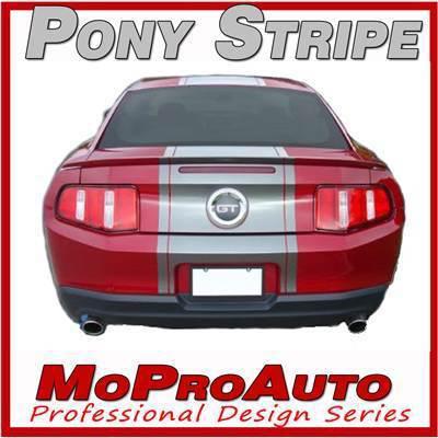 Mustang oe factory style hood roof / 3m pro grade stripe decals graphic 2010 683