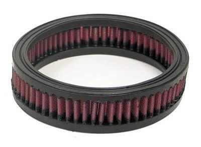 (2) k&n washable lifetime performance air filter round 6.25" od 1.5" h e-3290