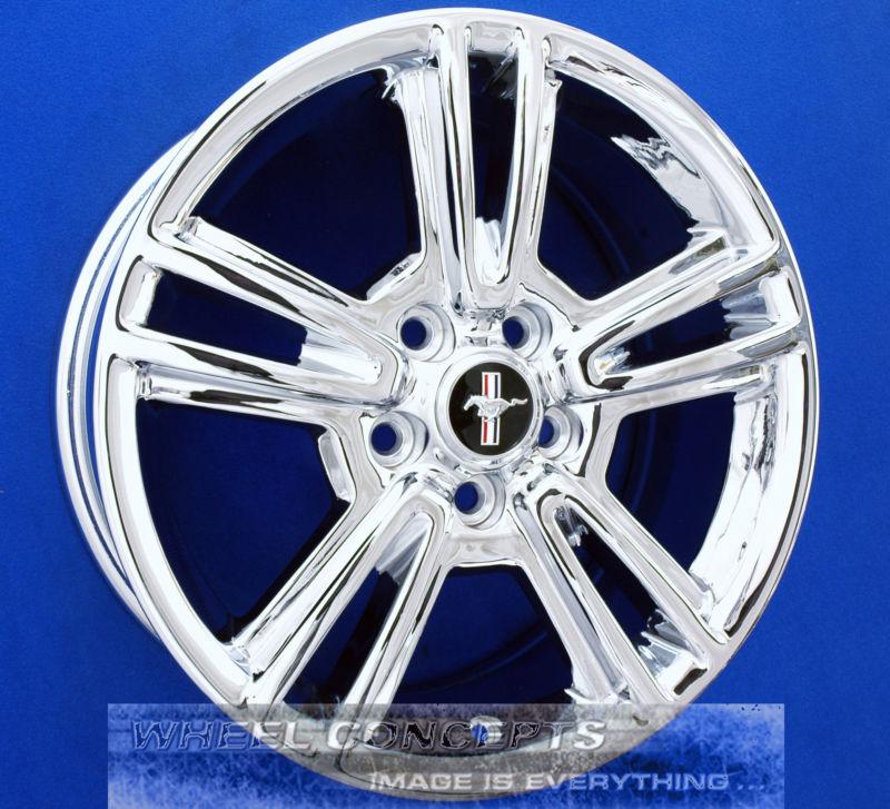 Ford mustang 17 inch 10 spoke chrome wheels exchange 