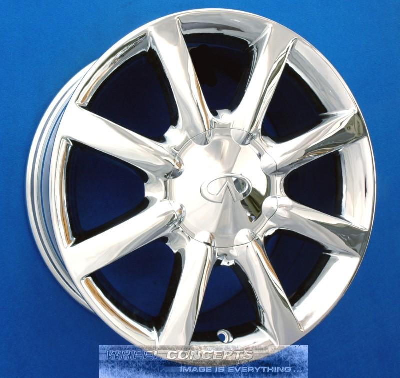 Infiniti i35 17 inch chrome wheel exchange 18" rims m q 45 q45 m45