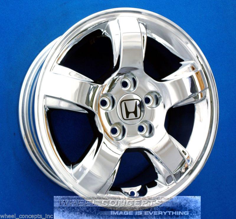 Honda pilot odyssey accord element civic cr-v 16 inch chrome wheels rims 16"