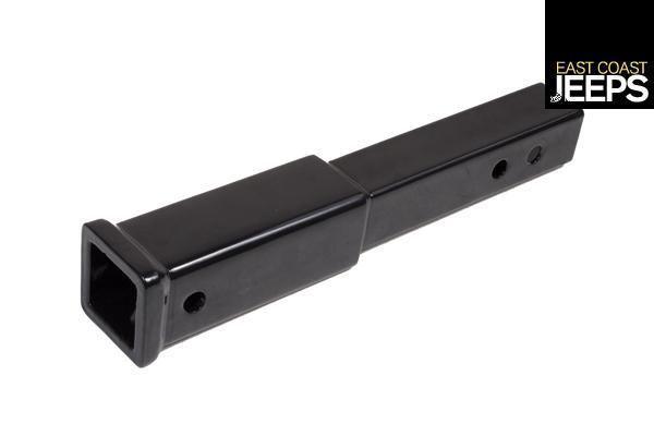 11580.50 rugged ridge 2-inch receiver hitch extension, by rugged ridge