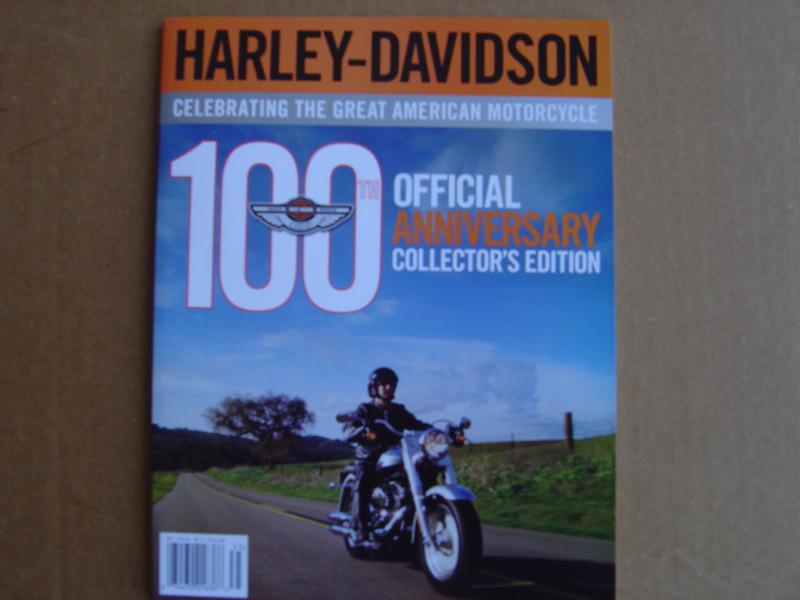 Harley davidson 100th anniversary collectors magazine