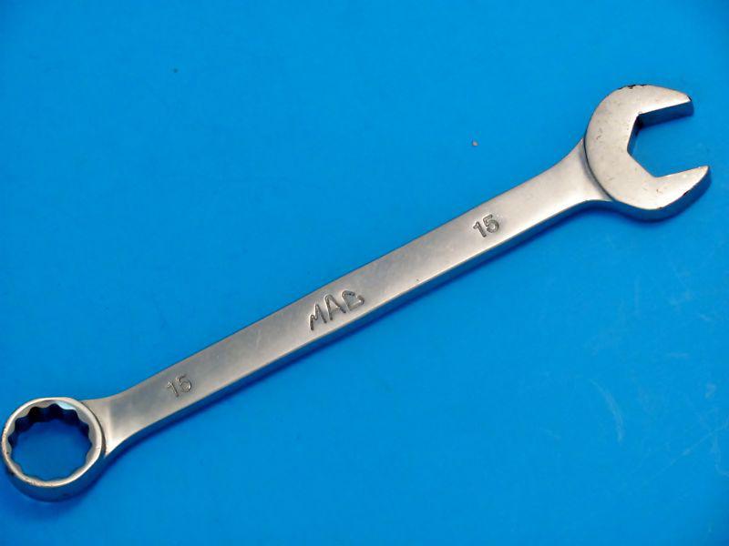 Mac tools m15cwr box end wrench chrome 6 1/2" long