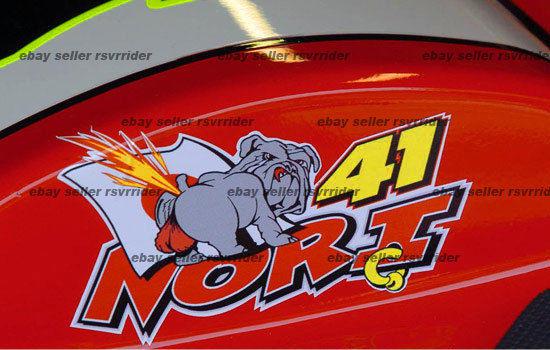 Nori haga decal sticker for motorcycle sportbike tail