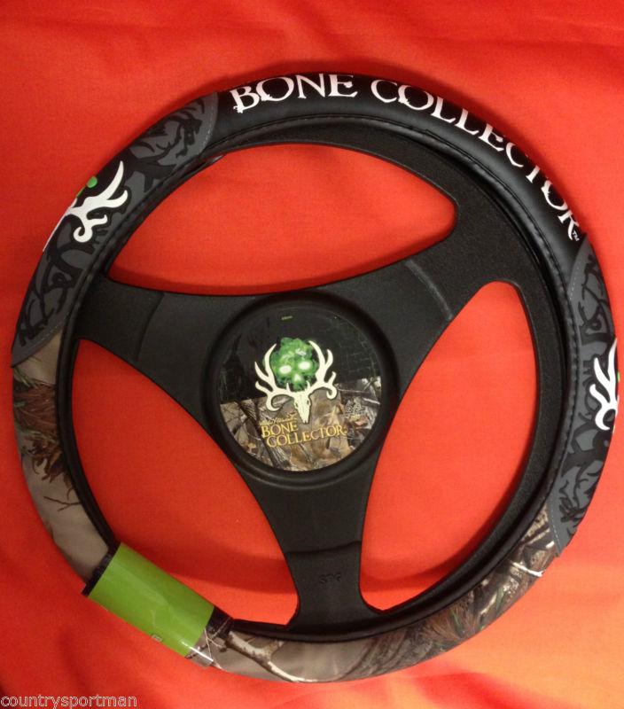 Bone collector realtree ap molded rubber steering wheel cover # asw3501