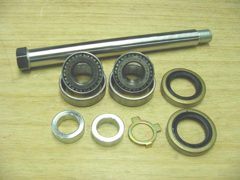Harley shovelhead fl fx square swing arm bolt #47510-58 kit usa bearings 1973-84