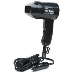 Roadpro - 12-volt hair dryer with folding handle