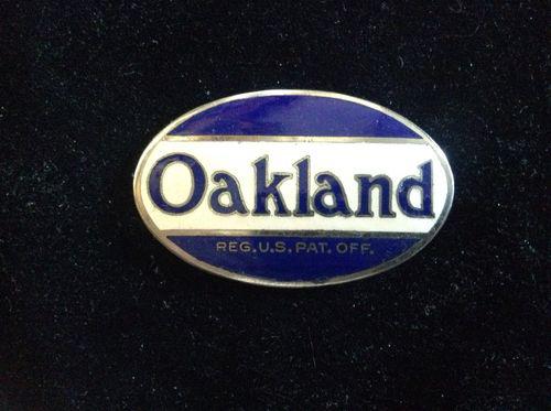 Oakland radiator emblem