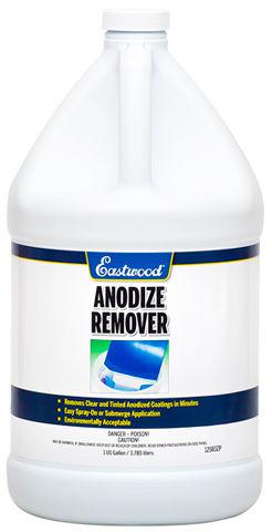 Anodized body trim moulding anodize coating remover gal
