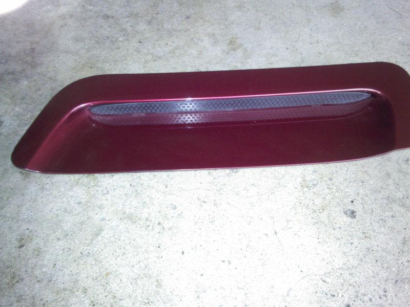 93-97 chevrolet camaro hood vent louver grill scoop left driver side