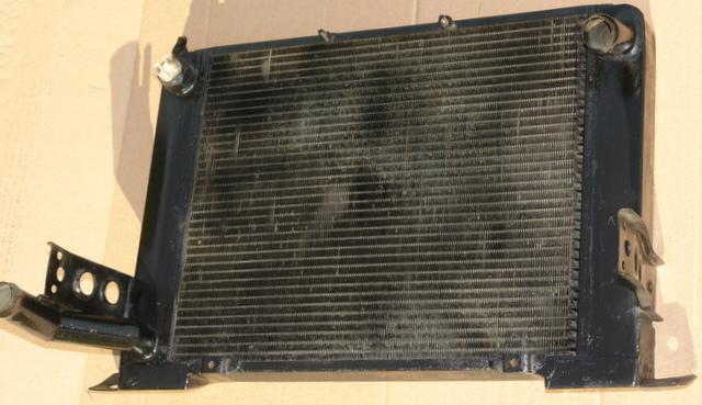 1967 fiat abarth 1000otr/850 front radiator and housing.