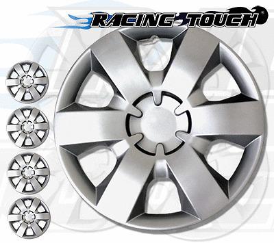 Metallic silver 4pcs set #226 14" inches hubcaps hub cap wheel cover rim skin