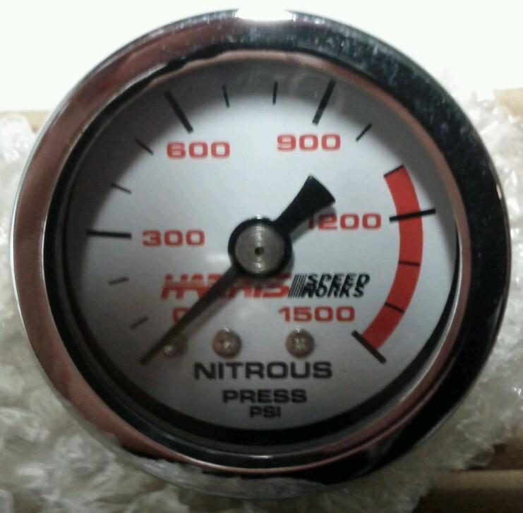Hsw nitrous pressure gauge