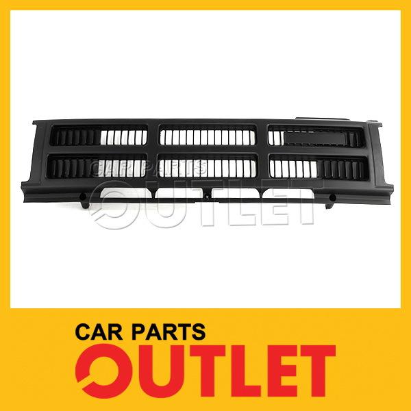 1984-1986 toyota pickup 4wd front grille to1200130 new black grid for 3pcs style
