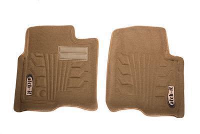 Nifty catch-it carpeted floor protectors mats 583029-t front tan f-150