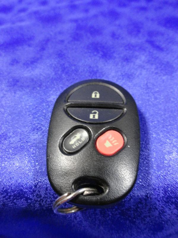 Toyota oem 4 button car key fob   *free shipping*