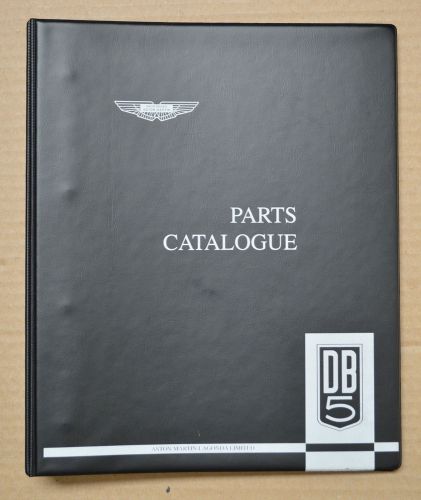 Aston martin db5 parts catalog factory issue brand new