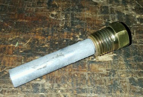 1 3/4&#034; x 3/8 dia. engine anodes with brass plug
