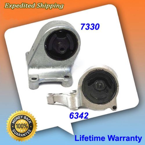 Engine motor&amp;trans mount set 2pcs for 93-01 nissan altima 2.4l manual trans.m887