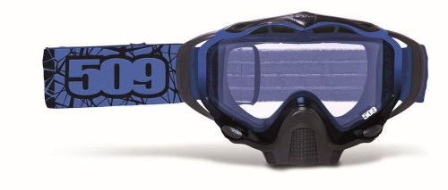 509 sinister x5 goggles-blue with blue tint lens- snowmobile -snowboard-ski- new