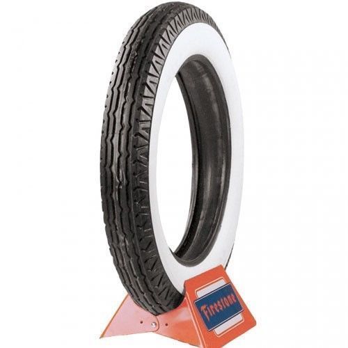 550-18 firestone 3 1/4&#034; double whitewall bias  tires-each