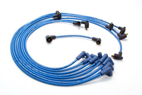 Moroso blue max spark plug wire set spiral core 8 mm blue sbc p/n 72500