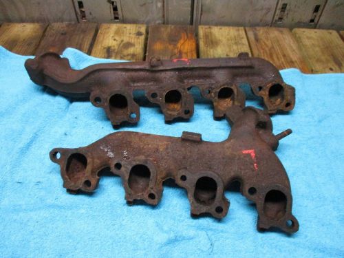 70-73 351 cleveland 2v intake mustang cougar torino  exhaust manifold right left