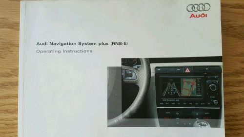 Audi s4 navigation rns-e manual