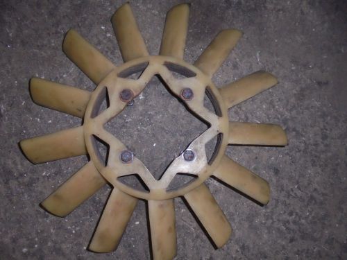 Mg midget fan blade 1500 1975-1979 with mounting bolts nice!!