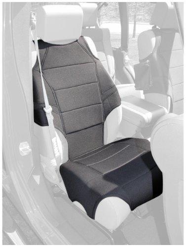 Rugged ridge black neoprene seat vest - pair