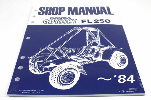 New service shop repair manual 1977-1984 fl250 odyssey oem honda book #n38