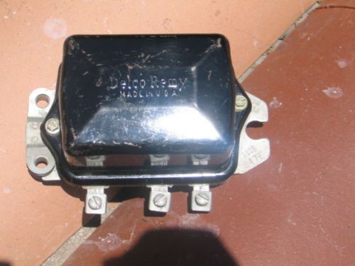 1940 - 1949 buick cadillac voltage regulator nos gm delco 1118301 d601 6 volt