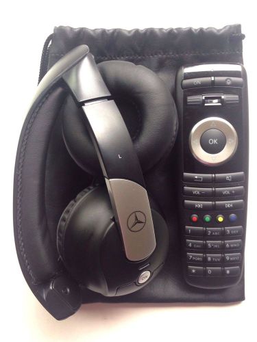 2009-2013 mercedes-benz s-class dvd headphone remote control wireless set oem #7