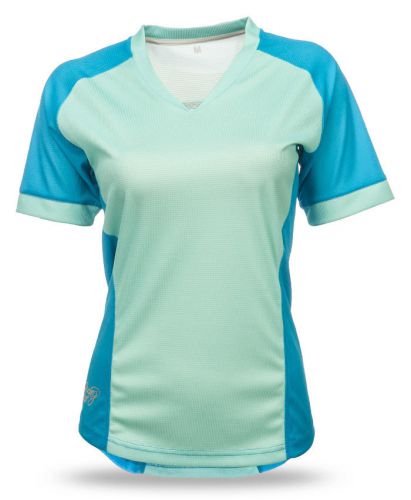 Fly racing lilly womens jersey turquoise/blue
