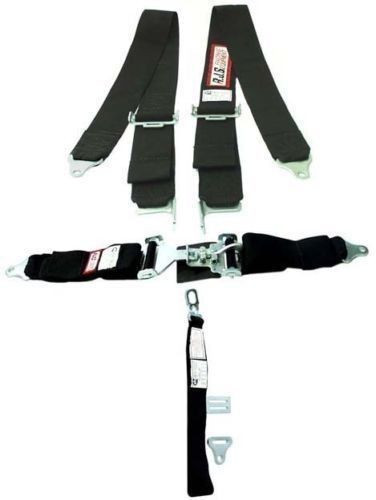 Rjs racing 50502-18-06 5 point safety harness seat belts black sfi 2016