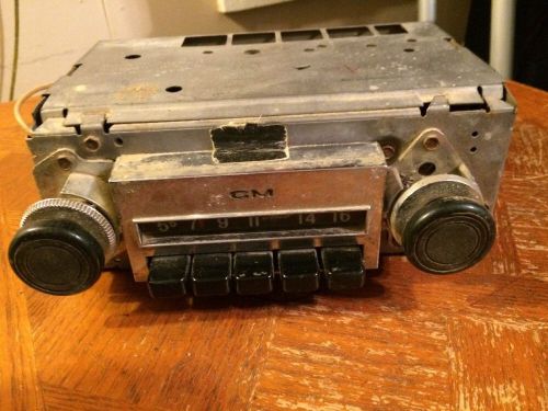 Vintage delco gmc radio stereo ds 503