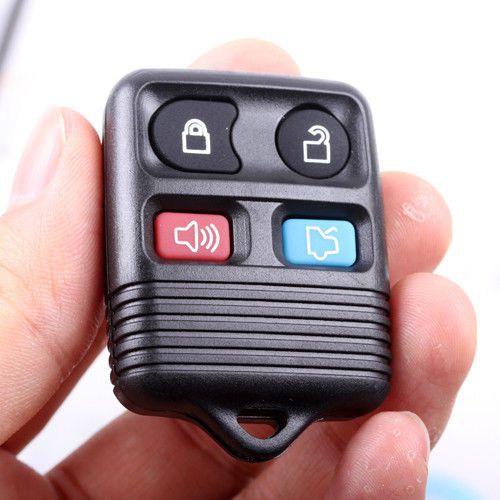 Transmitter fob remote control key case shell for ford lincoln mercury 4 buttons