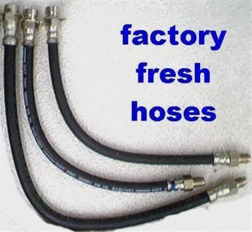 All 3 rubber brake hoses for chevrolet 1940 -1957