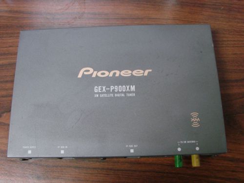 Pioneer gex-p900xm xm satellite digital tuner