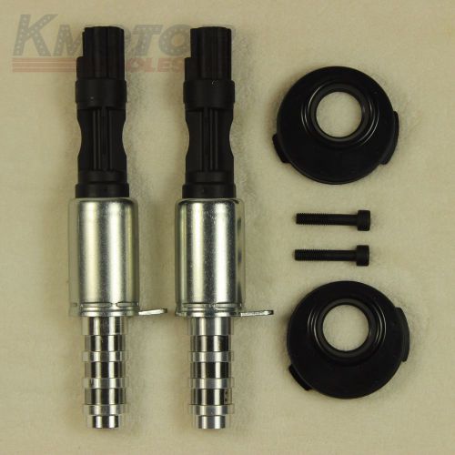 Set of 2 engine variable timing solenoid vct solenoid w/ seal &amp; screw 8l3z6m280a