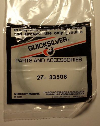 Mercury quicksilver 27-33508  33508  gasket,  rubber
