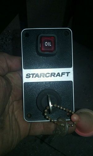 Starcraft ignition panel with oil light