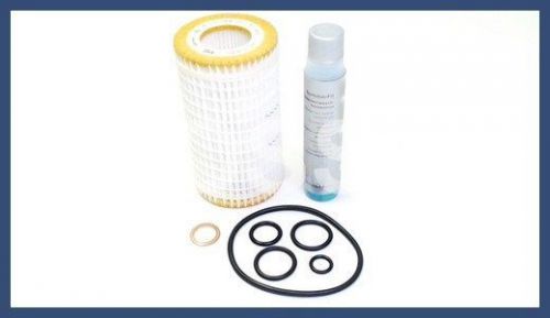 New genuine mercedes oil filter drain plug seal windshield washer fluid kit oem