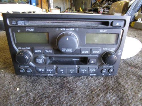 03 04 05 honda pilot audio equipment am-fm-cd-cassette, 39100-s9v-a20