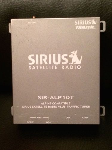Alpine compatible sirius satellite radio plus traffic tuner  sir-alp10t