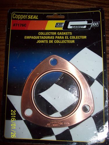 Mr. gasket 7176c copper seal collector and header muffler gasket
