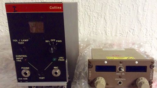 Collins vhf-700b &amp; gables controller comm pkge. kln-94 available.